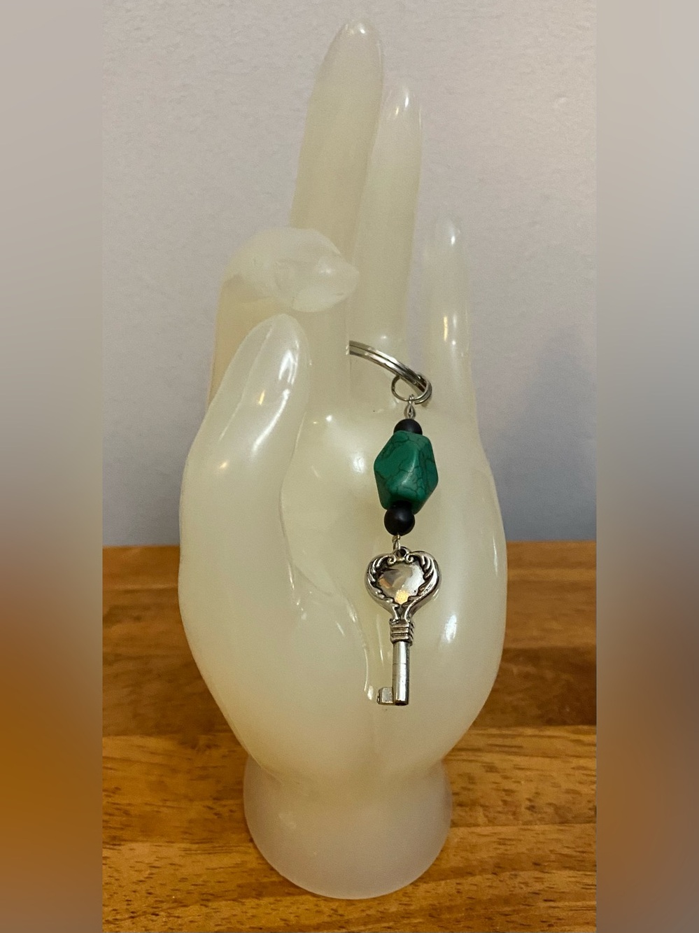 NEW Turquoise keychain - Strictly Canadian!